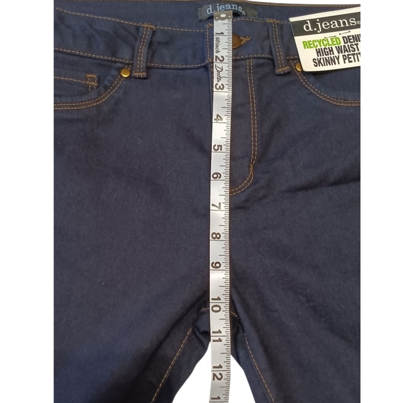 d. jeans Woman's Dark Blue Skinny Jeans - Picture 5 of 7